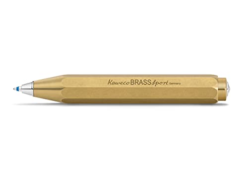 Kaweco カヴェコ ボールペン 水性 ブラス スポーツ BRRB-BR Amazon.co.jp: Kaweco カヴェコ ボールペン 水性 ブラス